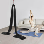 Aerial Silks Starter Kit, 5.4 Yards Durable Aerial Yoga Hammock Kit Anti-Gravity Flying for Fitness, Swing Aerial Yoga Hammock for Acrobatic, Circus Arts, Dance, Gymnastics