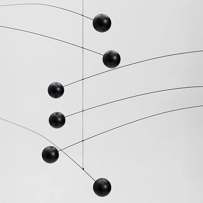 Futura Hanging Mobile - 30 Inches - High Quality Beech Wood - Handmade in Denmark by Flensted