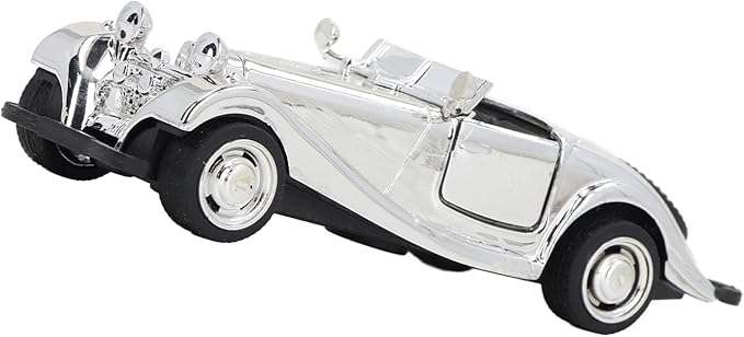Asixxsix Vintage Car Model, 13x5cm Alloy Metal Antique Die Cast Car Model, Collectible Vehicle Ornament with High Simulation Details for Home Bar Shelf Decor (Style 1)