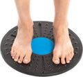 Daiwa Felicity Balance Board Disc Wobble Board – Physical Therapy Stability Trainer, Lightweight Core Balance Disc (1 lb) Supports Up to 300 lbs, Non-Slip Round Balance Board for Core Workout, Rehab, Standing Desk Fitness