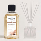 Maison Berger - Aroma Relax - Oriental Comfort - Air Freshener - Fragrance Refill for Reed Sticks and Ceramic Diffuser - 6.76 Fluid Ounces - 200 Milliliters