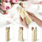 Mom Birthday Gifts from Daughter, Mother Gift for Mothers Day Christmas of The Bride Gifts Expresses Caring Relationship Between Adult Mother Daughter Figurines