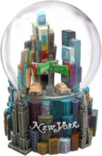 Musical Times Square Snow Globe, 5.5 Inches Tall, New York Cityscape with Broadway and Empire Building