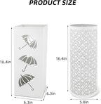 2 Pack Umbrella Rack Stand,Large Umbrella Holder, Metal Umbrella Stand for Canes, Walking Sticks, Umbrellas, Wrapping Paper, Entryway, Home, Office, Hotel