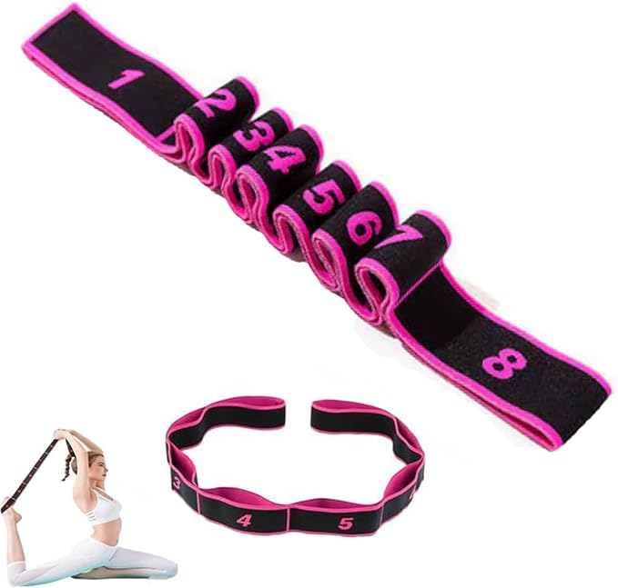 Fitness Resistance Bands with Handles, Fitness Resistance Band for Stretching and Yoga
