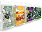 UCC Wax Melts, Soy Wax Cubes Long Lasting Premium Scented Mix Melts Tarts, Sun-Drenched Blooms, Blackcurrant Nectar, Candied Juniper Berry 4 Pack