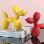 Creative Balloon Dog Sculpture Modern Home Decoration Trendy Animal Art Ornaments Collection Figurine Bedroom Living Room Office Desktop Resin Decors
