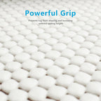 Non Slip Area Rug Pads Non Skid Rug Gripper 12x15 Feet Extra Thick Pad Anti-Slip Carpet Rug Mats for Hardwood Surface Floors, Keep Rugs Safe and in Place (12 x 15 Ft)