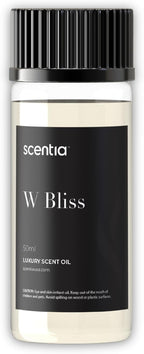 Scentia W Bliss Hotel Diffuser Oil Inspired by 5-Star Hotel - 50 mL 1.69 fl oz - Fragrance Oil Blend Bergamot, Lemongrass & Jasmine for Aromatherapy Diffusers Humidifiers - Thanksgiving & Holiday Gift