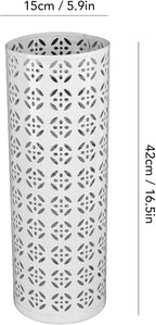 Umbrella Holder for Entryway, Umbrella Holder Metal Umbrella Stand Indoor with Hollow Design for Home Entryway (Large)