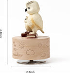 Owl Music Box Figurine, Sculpted Hand-Painted Musical Figure Gifts, for Birthday Mothers Day Anniversary, Play You are My Sunshine