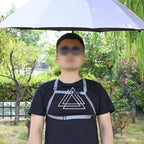 WAYUTO Hands-Free Sun Blocker Back Umbrella Holder - Rain Stand and Fishing Shelter Bracket Mount for Outdoor Activities
