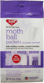 Enoz Moth Ball Packets - Lavender Scented (3)