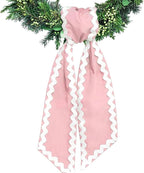 of Decorative Door Swag with Beautiful Scalloped Design Instantly Brightens Entryways and Living Space Trim Garlands Ribbons