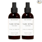 Muse Apothecary Flush Ritual - Aromatic & Refreshing Toilet Spray, Use Before You Go, 8 oz, Infused with Natural Essential Oils - Cara Orange + Fig + Blackberry Vanilla, 2 Pack