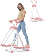 HOTWAVE Space Walker Exercise Machine - Air Walker Elliptical Trainer for Home Use, with Foldable Design for an Aerobic Stepper and Cross Trainer Glider Exercise Machine for Men and Women