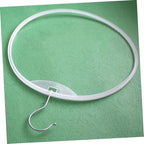 10pcs Round Briefs Hanger Rack for Closet Smooth Plastic Organizer for Swimwear Underwear and Scarves and Safe Design
