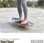2026 NEW | Cork Half Ball for Surf Balance Board | Ø11.8" Wobble Board | Balance Boards Accessory for Yoga, Fitness, Rehab, Pilates & Surf Training | Eco-Friendly Natural Cork Slack Board