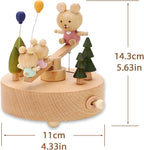ROSIKING Classical Music Box Revolve Musical Boxes Christmas Birthday Valentine's Day Gifts for Lover, Boyfriend, Girlfriend, Husband, Wife Plays Castle in The Sky