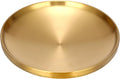 Decorative Key Tray for Entry Table Round Catch All Bowl for Jewelry Candle Plate Gold Display Dish for Home Decor Accent, 6.7 x 6.7 x 1.2