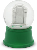 Funny Novelty Snow Globe – Quirky Mini Desk Gift for Office, Home, or Holiday – Unique Collectible Gag Gift for Friends and Coworkers - Tombstone