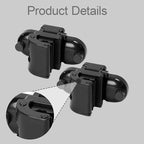 Vaveren Umbrella Holder Rain Stand Versatile Unisex Compact Comfortable Fishing Shelter Bracket Mount Accessory for Travel Gardening, Clip 2 Piece