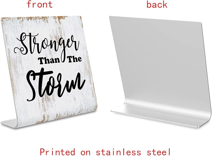 Inspirational Quotes Decor Gifts for Women, Motivational Desk Sign, Decoration On Shelf Table Desk for Living Room Home Office Gift for Sisters Friends Nurse Worker Daughter Son Coworker dksg9
