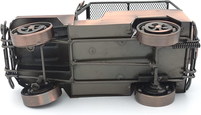 Classic Car Gifts for Men & Women, Handmade Metal Collectible Car for Adults, Vintage Vehicle Decor for Home, Office, Man Cave, Garage