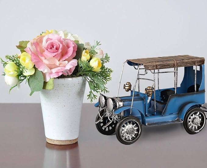 Antique Vintage Car Model Handcrafted Classic Car Ornament for Home Office Desktop Decoration Hobbies
