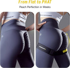 MANUEKLEAR Blood Flow Restriction Bands for Women Glutes Leg, Booty Bands for Women Butt Lift, BFR Occlusion Thigh Bands for Workout Squat Hip Building