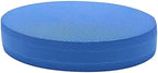 Oval Balance Pad, Non-Slip Foam Pad Exercise Balance Pad Soft Stability Trainer Knee Pads Trainer for Therap-y, Yoga, Dancing Balance Training, Pilates,Fitness(Blue)