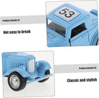 Vintage Car Model Decorative Ornament Retro Metal Vehicle Sculpture for Cabinet Decoration Realistic Design with Rustic Style for Car Enthusiasts and Home Decor