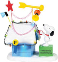 Department 56 Peanuts Village Ribbon Winning Doghouse Lit Building, 7 Inch, Multicolor
