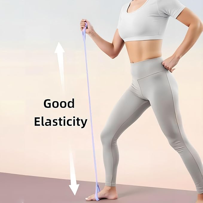 Fitness Resistance Band,Stretch Bands for Working Out Women or Men(Blue)