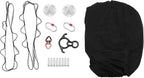LOYALHEARTDY Aerial Silks Starter Kit, 11 Yards Equipment Set for Aerial Yoga, Durable Aerial Yoga Hammock Aerial Swing for Aerial Acrobatic, Aerial Dance & All Levels (L:10m W:2.6m)