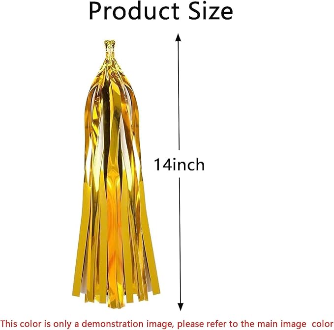 Pink and Green Tassel Garland,Paper Tissue Tassel Banner for Party Decorations,Pack of 20