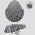 Enchanted 3D Egg with Miniature Inside - Handcrafted Printed Collectible | Fantasy Decor & Gift (Moon Dragon & Egg (Box))