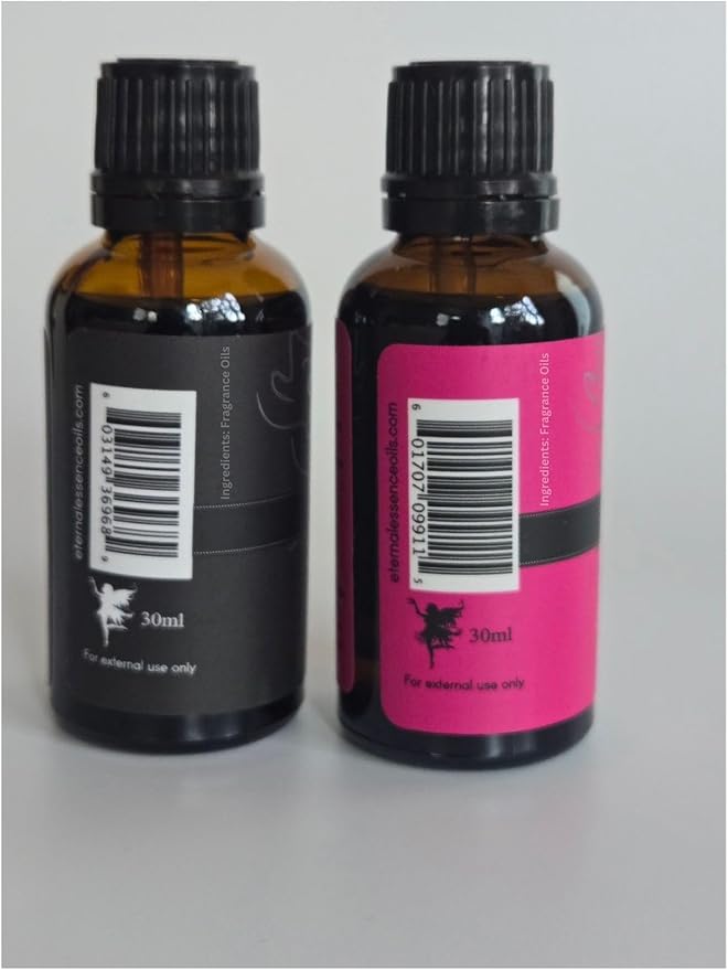 Eternal Essence Oils 2 Pack 30ml Premium Fragrance Oil - Dragons Blood & Mermaid - for Candle, Soap Making, Aromatherapy, Diffusers, Home Care, & Humidifiers
