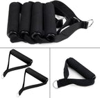 4PCS/1set Exercise Resistance Bands Handle Set, Workout Bands with Handles, Home Workouts Resistance Bands Handle Set for Men, Women, Indoor, Outdoor