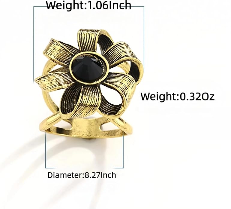 SYWDUDUCLT Scarf Ring for Women's Shawl, Silk Neckerchief, Tshirt, Gold/Sivler, S/M/L, 2 Pcs