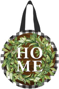 Briarwood Lane Farmhouse Wreath Wood Door Hanger