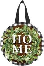 Briarwood Lane Farmhouse Wreath Wood Door Hanger