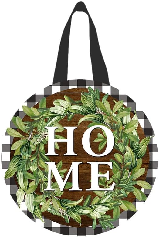 Briarwood Lane Farmhouse Wreath Wood Door Hanger