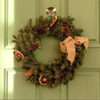 Linwnil Suction Cup Wreath Hanger，Suction Cup Hooks Hanging 10 Lbs，Waterproof Suction Cup Wreath Holder for Windows, Shower, Wreaths，Smooth Doors (Rosegold, 2 Pack)