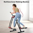 HOTWAVE Air Walker Exercise Machine, Home Space Walker Aerobic Stepper, Foldable Elliptical for Small Spaces - Cross Trainer Glider Exercise Machine for Men and Women Fitness Equipment