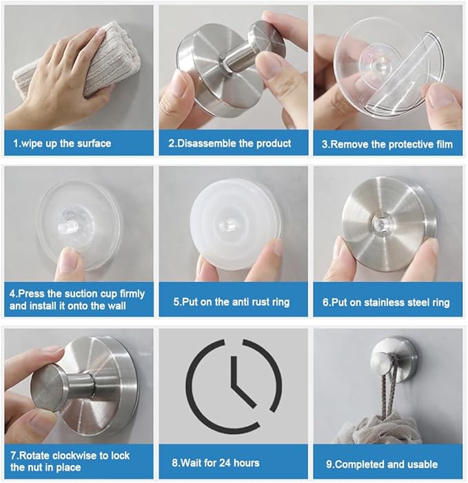 Suction Cup Wreath Hanger，Suction Cup Hooks Hanging 15 Lbs，Waterproof Suction Cup Wreath Holder for Windows, Shower, Wreaths，Smooth Doors (White, 2)