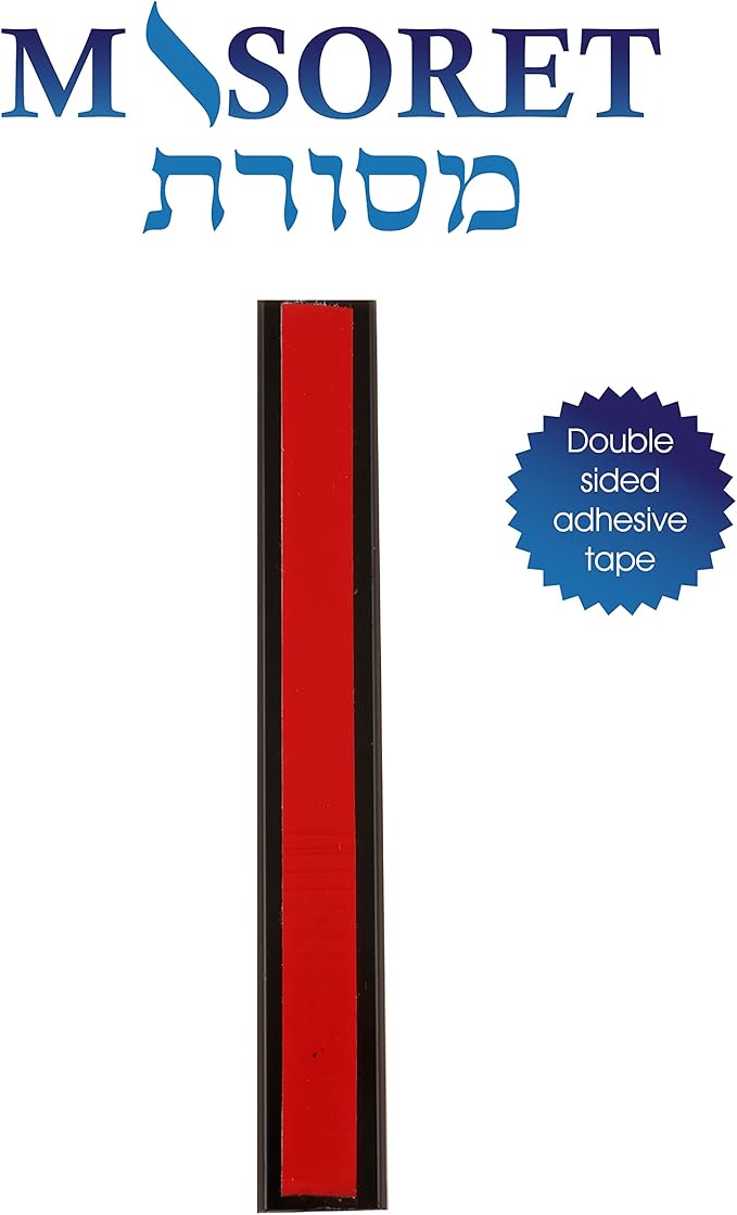 1-Piece Aluminum Door Mezuzah Cases: Special Profile, No Holes, 4-Inch 10cm Hebrew Parchment Scroll Holder Boxes