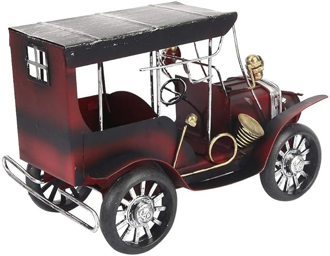 FTVOGUE Metal Vintage Iron Classic Car Model Handicraft Ornaments Office Home Desktop Decor Arts Craft