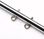 2pcs Silver Portable Restore Spreader Bar, Exercise Guide Pilates Sports Aid Training Fitness Gear, Home Yoga Gym Kit with Fur Flocking Storage Bag