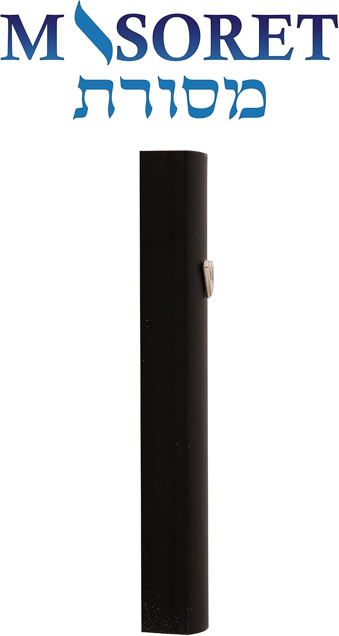 1-Piece Aluminum Door Mezuzah Cases: Special Profile, No Holes, 4-Inch 10cm Hebrew Parchment Scroll Holder Boxes